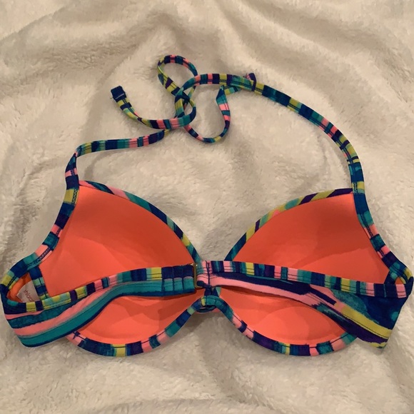 Xhilaration multi-colored bikini top - Picture 6 of 10